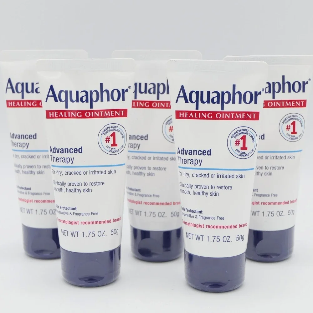 Aquaphor Healing Ointment Advanced Dry Skin Protectant 5 Pack 1.75 oz Ea 06/27+
